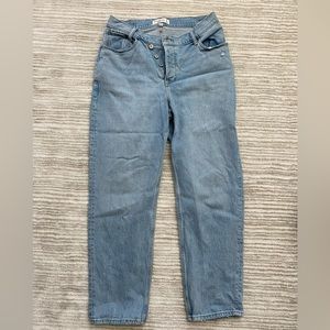 Abercrombie curve love dad jeans